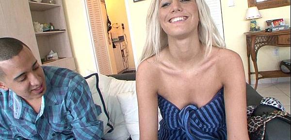  TittyAttack Busty blonde babe Vicky Vee shaved pussy hardcore fucking